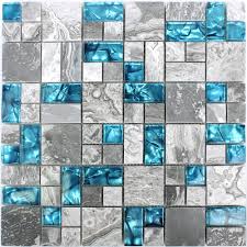 Glass pool tile by blue water pool mosaics tile offers homeowners and designers unique simplicity and can become a feature or accent. Natural Lapis Lazuli Glass Mosaic Tile 30cmx30cm Luxury Tiles