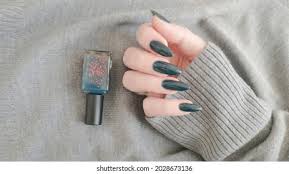 Dark Blue Nail Images Stock Photos Vectors Shutterstock