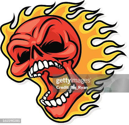 Screaming Skull High-Res Vector Graphic - Getty Images