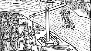 According to surviving records, a cucking stool was used since the 13th century to punish disorderly women, scolds and dishonest tradesmen by dunking them in water (usually a river). Pin On News