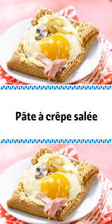 Pate A Crepe Salee Recette Pate A Crepe Sale Crepes Salees