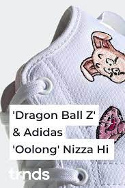 Here we have the nizza hi that pays tribute to oolong, who is a protagonist in dragon ball manga and made brief appearances in dragon ball z and dragon ball gt. Dragon Ball Z X Adidas New Collaboration Fashion Inspiration And Discovery Dragon Ball Z Dragon Ball New Adidas