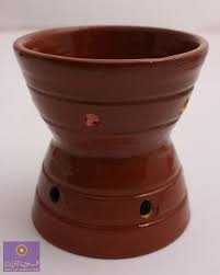 مبخره مصنوعة من الطين مصنوعة بأيدي سعودية من ذوات الإحتياجات الخاصة incense burner made of red clay made in the hand crafted by s tableware bowl kitchen