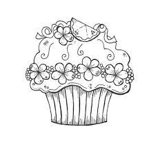 Loved by all, who could resist? Hard Cupcake Coloring Pages For Adults Novocom Top