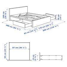 Ikea bett weiss 180 200 vr anleitung beste mobelideen. Malm Bettgestell Hoch Mit 4 Schubladen Weiss Ikea Osterreich