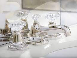 However, in a few rooms like our bathroom, we still have the older faucet handle that is clear crystal. For Loft By Michael S Smith Sink Faucet Clear Crystal Handles P23002 Cc Faucets Kallista Kallista Sink Faucets Faucet Sink