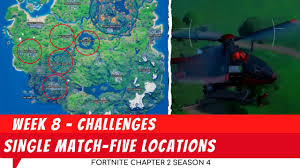 Season 5's best battle pass harvesting tools. Visit Different Named Locations In A Single Match Week 8 Challenges Fortnite Chapter 2 Season 4 Youtube