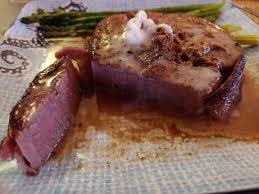 Wrapped 2 Filet Mignon Steaks With Wright S Hickory Smoked Bacon Secured With A Toothpick Put Them In Two Separ Bacon Wrapped Filet Filet Mignon Mignon Steak