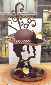 3 Chocolate Centerpiece Inspired By The Derby Scene In My Fair Lady Chocolate Art Chocolate Centerpieces Chocolate Sculptures