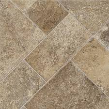 Trafficmaster Coffee Diagonal Tile Vinyl Sheet Sold By 12 Ft Wide X Custom Length U5290 258c946p144 The Home Depot Vinyl Sheet Flooring Vinyl Sheets Flooring