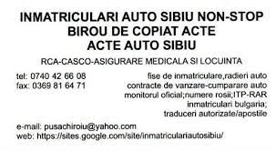 Inmatriculari auto predarea actelor auto proprietarului 3. InmatriculÄƒri Auto Sibiu Acte Inmatriculare Auto Non Stop Tel 0740426608 Home Facebook