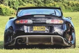 Speedwells wide body blown out aero kit which consists of the following parts: Toyota Supra Wide Body