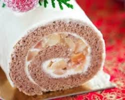 Recette De Gateau Roule Aux Pommes Pour Les Fetes Recette Gateau Roule Recette Gateau Roule Recette