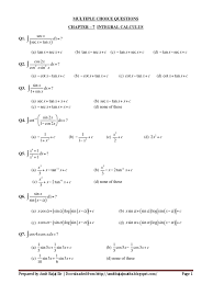 If the power of sec(x) is even and positive Ch 7 Integral Calculus Multiple Choice Questions With Answers Teaching Mathematics