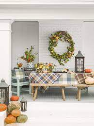 Metal fall pumpkin decor indoor outdoor standing flat pumpkin decoration for autumn harvest thanksgiving halloween decoration home house kitchen decor 12x12x1 metal pumpkin decor a. 53 Easy Fall Decorating Ideas Autumn Decor Tips To Try