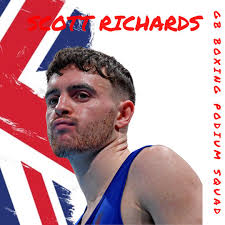 Pontypridd boxing club's Scott Richards who followed older brother Sion to  the club at just 10 years of age where coaches Grant Briggs and Mike  Nicholas soon noticed his commitment and enthusiasm.