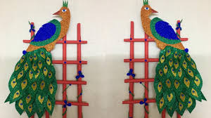 60+ best living room wall decor ideas 3.3k views. Peacock Wall Decorations Simple Craft Ideas