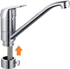 Obelink bietet eine große auswahl an wohnwagen wasserhähnen an. Eyckhaus Mb35210 Kuchenarmatur Luca Abnehmbarer Wasserhahn Fur Die Kuche Spultischarmatur Mischbatterie Vorfenster Montage Fur Die Spule Am Fenster Schlauche Klappbar Chrom Amazon De Baumarkt