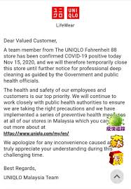 Maybe you would like to learn more about one of these? The List Of Shopping Malls In Klang Valley With Reported Covid 19 Cases