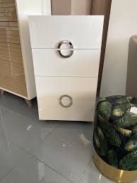 Check spelling or type a new query. Chest Of 4 Drawers Glossy White Mueble4you