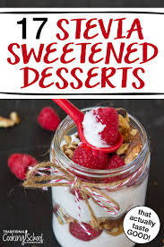 Healthy deserts for a pre diabetic. 17 Stevia Sweetened Desserts That Actually Taste Good