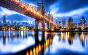Queensboro Bridge Night Wallpapers Pictures Bridge Wallpaper Roosevelt Island Hdr Photography