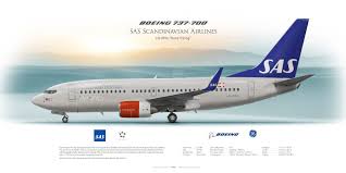 Boeing 737 700 Sas Scandinavian Airlines Ln Rnu