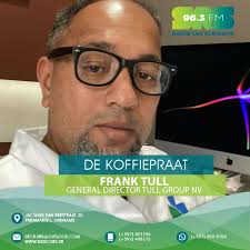 Woensdag 19 juni 2024 in ons actualiteitenprogramma De Koffiepraat... Frank  Tull, General Director Tull Group NV afdeling DNA lab Services Suriname  Onderwerp: DNA forensisch onderzoek bij Infidelity & incest & Armand Zunder,