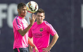 Tons of awesome neymar wallpapers barcelona hd to download for free. Messi And Neymar At Barcelona Training Wallpaper Hd 2 Vbet News