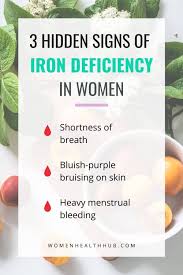 Being Aware Of The Disguised Symptoms Of Low Iron Levels Can Help Many Women Take Charge Of The De Signs Of Iron Deficiency Iron Deficiency Low Iron Symptoms