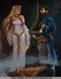 King Arthur The Knights Of The Round Table Paintings Of The Arthurian Legends By Howard David Johnson King Arthur Fantasy Couples Arthurian