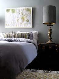Without the golden yellow accents in the room above, the slate sectional against the gray walls could. Grey And Gold Bedroom Houzz