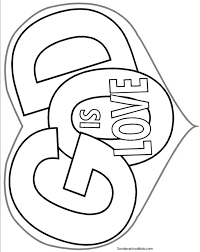 When the printable bible coloring page has loaded, click on the picture to print it. Free Printable Sunday School Valentine Coloring Pages Novocom Top