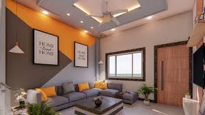 Do you like to design modern false ceiling for your living room? Residential Interior Designing Drawing Room Intereiord Design Work Provided False Ceiling Pop Id 21925412412