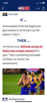 The eagles are limping to the line and lost to lowly collingwood last week to add salt to a gaping wound that seemingly gets wider by. Barrett Currently Has A Hate Boner For West Coast Westcoasteagles