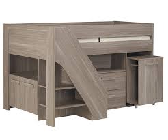 Optez pour ce lit combiné superposé boffy qui charmera votre enfant par ses lignes épurées, ses coloris tendance et ses nombreux rangements. Lit Enfant Mi Hauteur Auckland Mobilier Gain De Place Sureleve