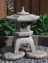 Yukimi Stone Lantern Japanese Stone Lanterns Stone Lantern Japanese Garden Design