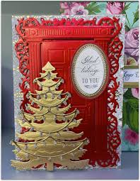 pin by elaine kemperas on anna griffin wreath and door die anna griffin cards anna griffin christmas cards homemade holiday cards