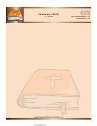 Church or other religious letterhead templates have a certain style which is being used from time immemorial. Church Letterhead Template 2 Pdf Format E Database Org