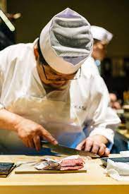Our Chef Sam At San Francisco S Omakase Restaurant The Taste Sf Omakase Sushi Art Taiwanese Cuisine