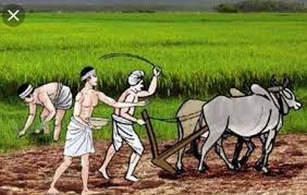 Article Picture Landscape Drawings Farmer Painting Love Canvas Painting