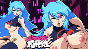 Friday Night Funkin Animation Skyblue and Boyfriend having Hard Sex Titfuck  Cumshot 