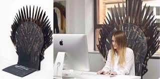 Transform Your Office Chair Into The Iron Throne Pic Wish This Was A Real Product Iron Throne Game Of Thrones Chair Iron Throne Chair