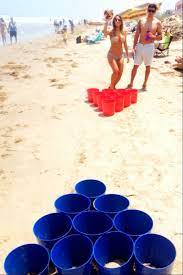 Cheap And Easy Beach Game Beach Game Beer Pong Beer Brewbeer Homemadebeer Ilovebeer Howtomakebeer Juegos De Playa Juegos De Fiesta Juegos Playa