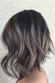 50 Best Gray Ombre Hair Color Ideas For Short Haircuts In Summer 2019 Gray Ombre For Short Hair Gr Short Dark Brown Hair Brown Blonde Hair Short Hair Balayage