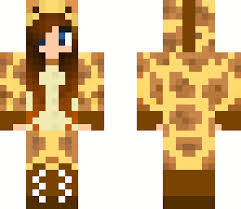 256 x 146 jpeg 12 кб. Giraffe Onesie Girl Minecraft Skin