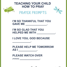 By writing out the words of each prayer, kids get a chance to wonder about the words they pray and why they pray them. Teaching Your Child How To Pray