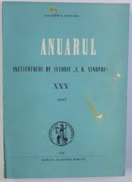 Maybe you would like to learn more about one of these? Anuarul Institutului De Istorie A D Xenopol Tomul Xxx 1993