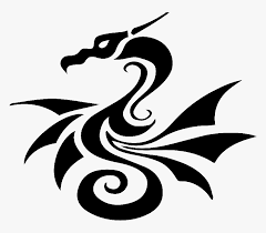 Maybe you would like to learn more about one of these? Lovely Black Tribal Dragon Tattoo Design Easy Tribal Tattoo Designs Hd Png Download Kindpng