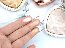 Too Faced Love Light Prismatic Highlighter Review And Swatches Highlighter Swatches Too Faced Highlighter Contouring And Highlighting